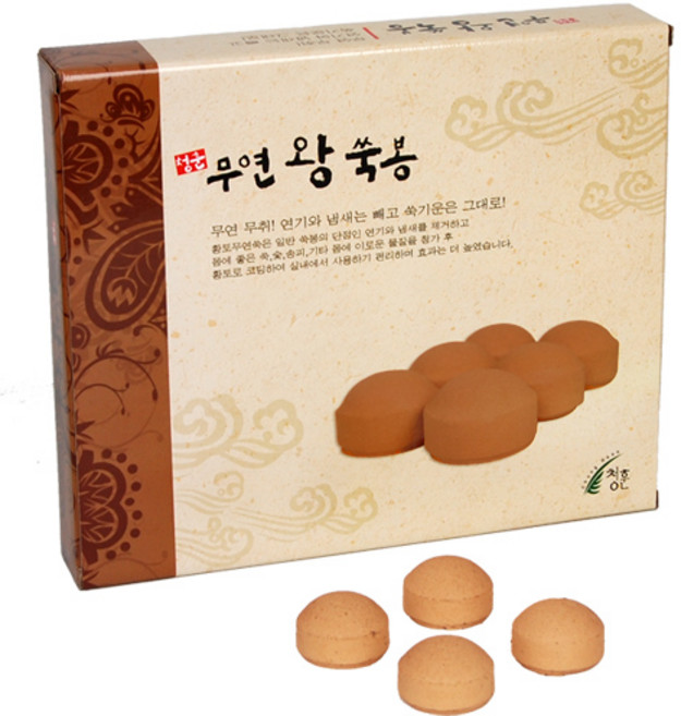 청훈 황토 무연왕쑥봉 30개입, 1개