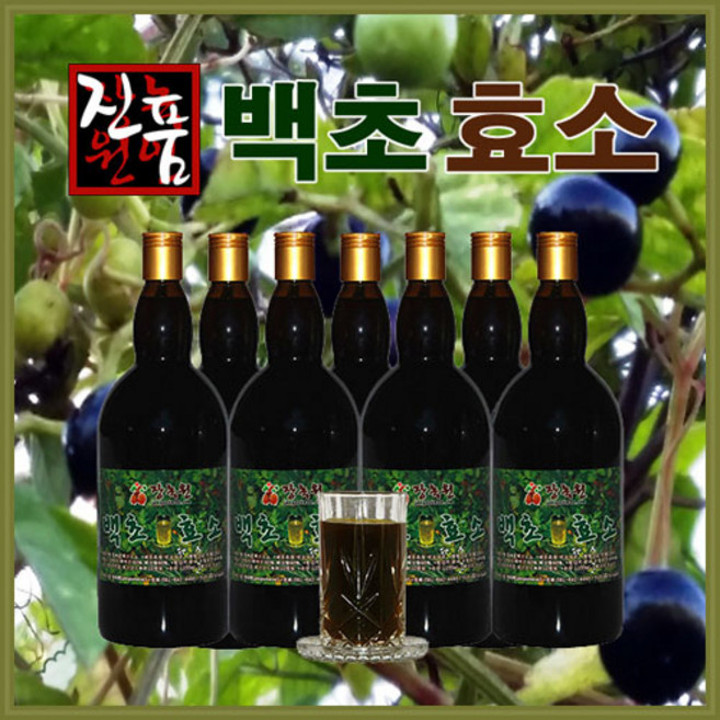 장녹원 산야초(백초)효소 1L(1000ml), 1개, 1L