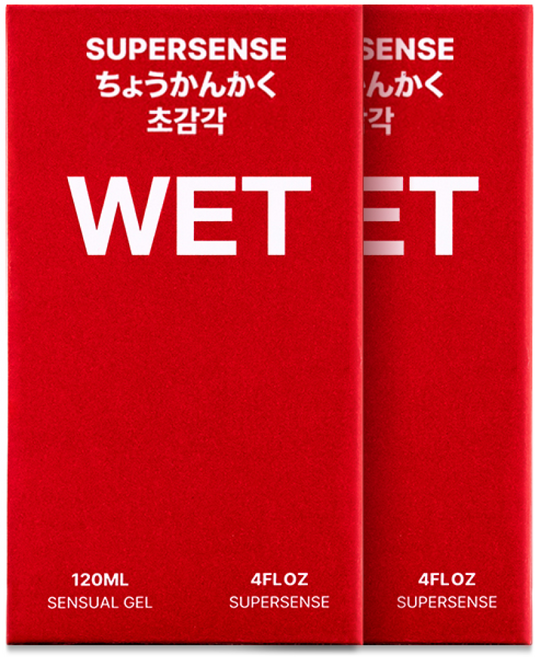 초감각 WET 젤, 2개, 120ml