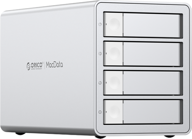 오리코 알루미늄 DAS 스튜디오 데이지 체인 C타입 HDD 도킹 스테이션 9958C3, 4베이 9948C3, 1개