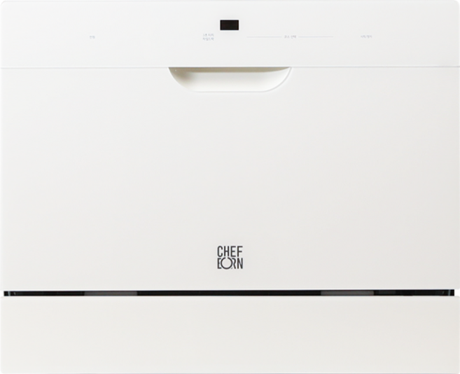 쉐프본 워시폴8화이트라벨 무설치 무타공 식기세척기 6인용, 고객직접설치, 라벨시리즈, _화이트_