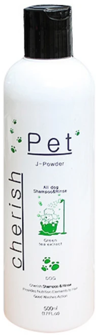 체리쉬 전견용 샴푸+린스 500ml 겸용샴푸, 1개 - 쿠팡