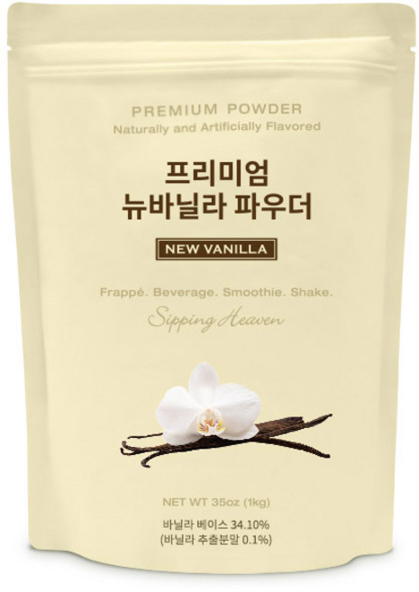 프리미엄 뉴바닐라 파우더, 1kg, 1개입, 6개