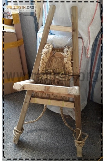 아동 지게/유치원생용 지게/행사용 지게/지게/나무 지게/행사용품/민속품, 물푸레나무 지게, 1개