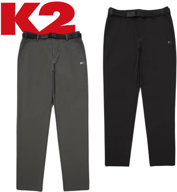 [백화점발송] K2 남성 바지 간절기 기능성 등산 팬츠 캠핑 낚시 현장 작업복