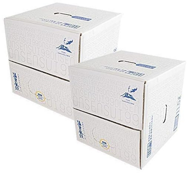 온천수99 11.5LBIB×2상자 SOC 에스오시 자연 미네랄 워터 천연 알칼리 이온수, 1개, 1g