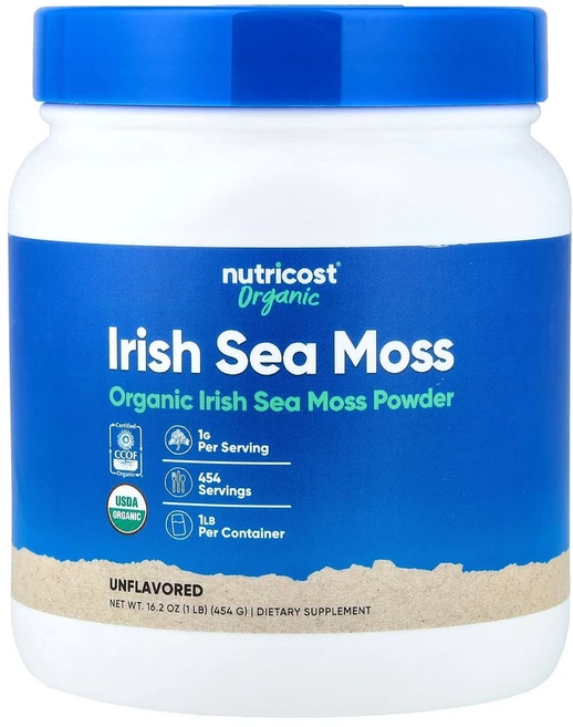 아이허브 아이리쉬 바다이끼 분말 무맛 454g(16oz), 454g, 1개 - 쿠팡