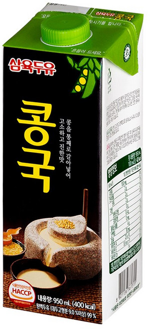 CoCoPink / 무유당 콩물국 950ml 4팩(콩물국수), 4개