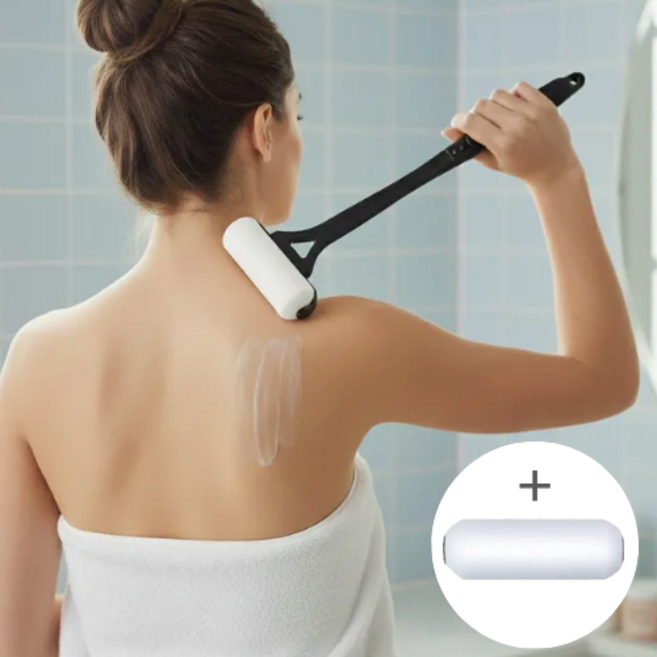 글로우포레 셀프 등 로션 바르기, 1개, 블랙