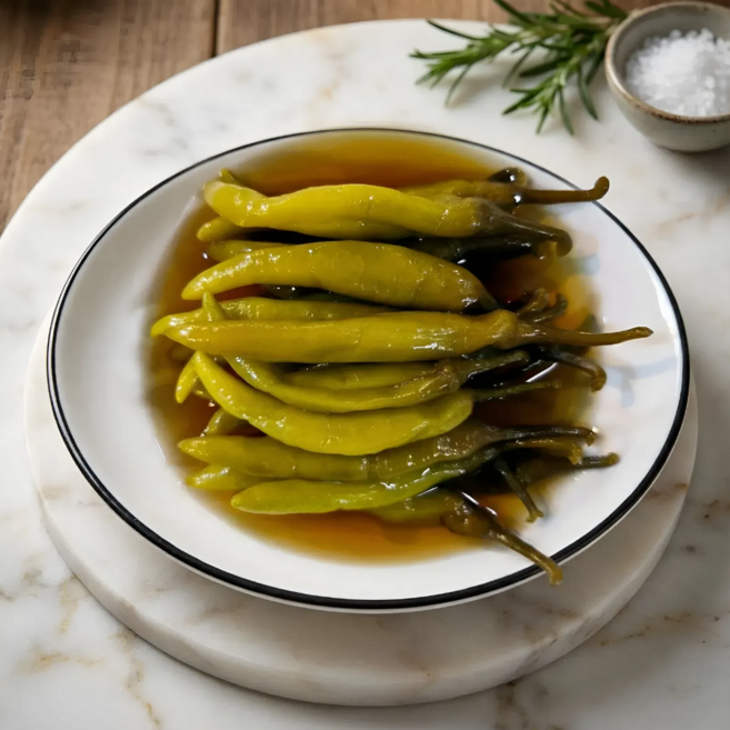 전통방식 매실 간장고추 장아찌 매콤새콤한 맛있는 장아찌 가정식 반찬, 1kg, 1개