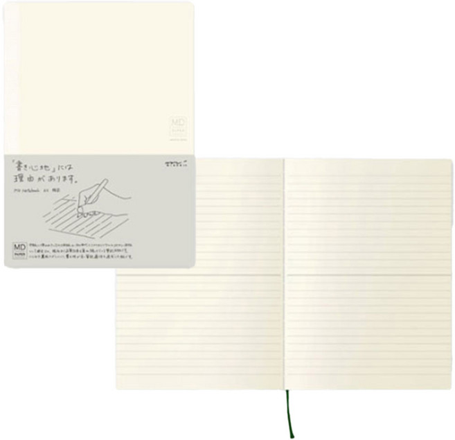 일본 미도리 MD 다이어리 노트 S, A6 유선, 2개