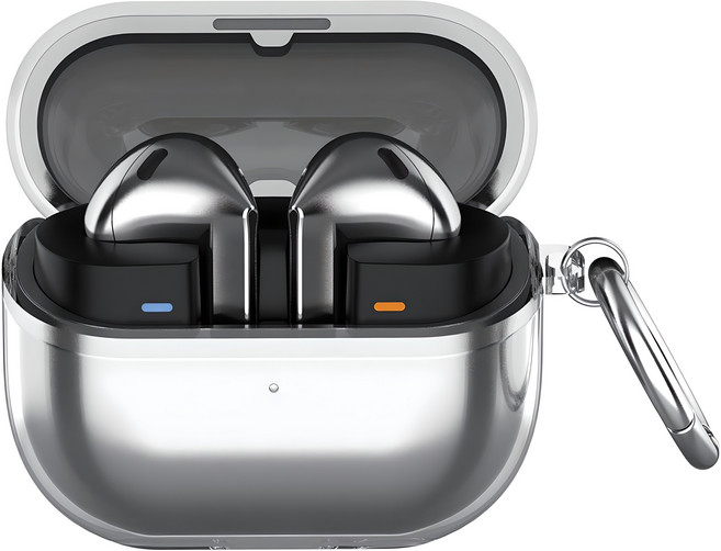 다퍼남 갤럭시 버즈3 / 버즈3 프로 호환 오링 투명케이스, 투명, 1개