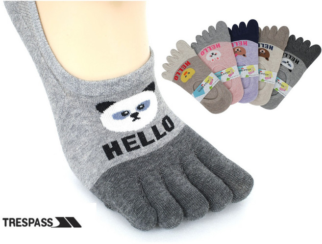 국산 시원한 여성 발가락덧신 5켤레 통풍발가락덧신 다한증 양말 트레스패스