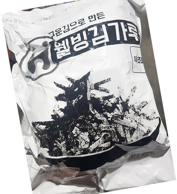 ileum^m해농 무염 김가루 500g 대용량 무첨가 국내산 식당용 업소용일medi*^, 1개