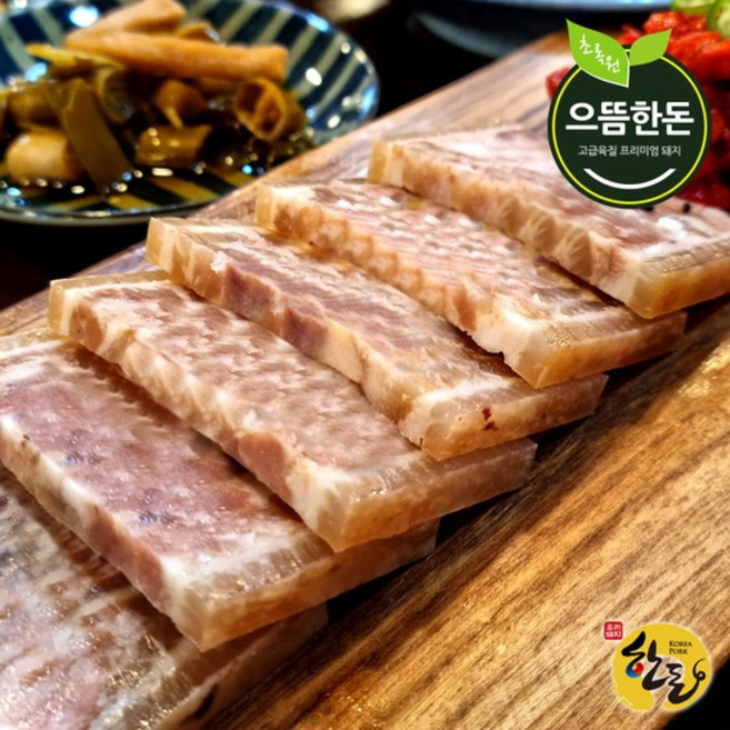 국내산 으뜸 머릿고기 편육 250gX4팩 (총1kg), 없음, 250g, 4개