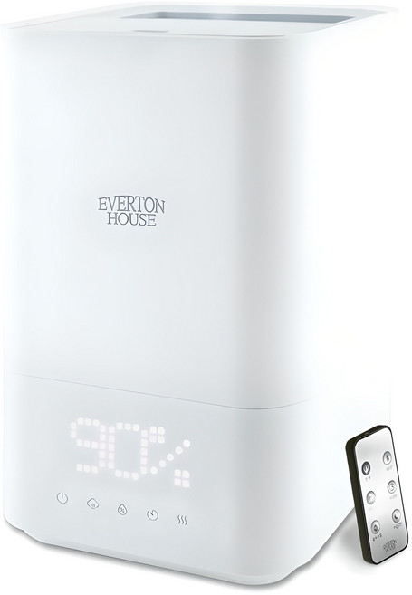 에버튼하우스 복합식 가열식 가습기 5L, 가습기_Ehrn/BH76242B, 화이트 + 그레이