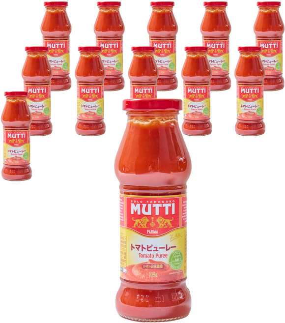MUTTI 慕堤 番茄泥, 12個, 235g
