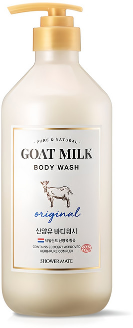 샤워메이트 산양유 바디워시 오리지널, 800ml, 1개