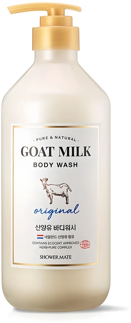 샤워메이트 산양유 바디워시 오리지널, 800ml, 1개 - 쿠팡