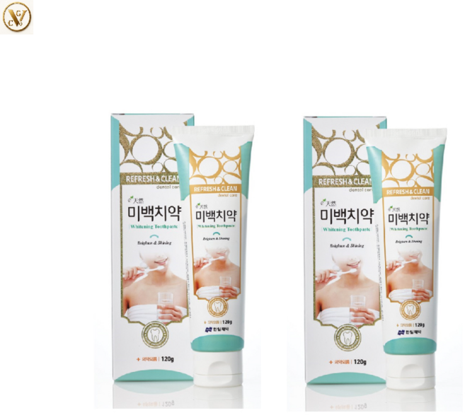 천연 유기농치약 닥터이엘 투스화이트닝 미백치약, 120g, 2개