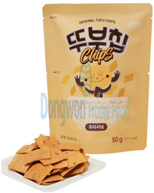 쿠키아 뚜부칩 오리지널, 50g, 1개