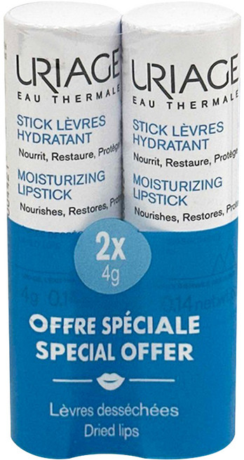 유리아쥬 스틱 레브르 하이드라텐트 립밤 2개입, 4g, 2개
