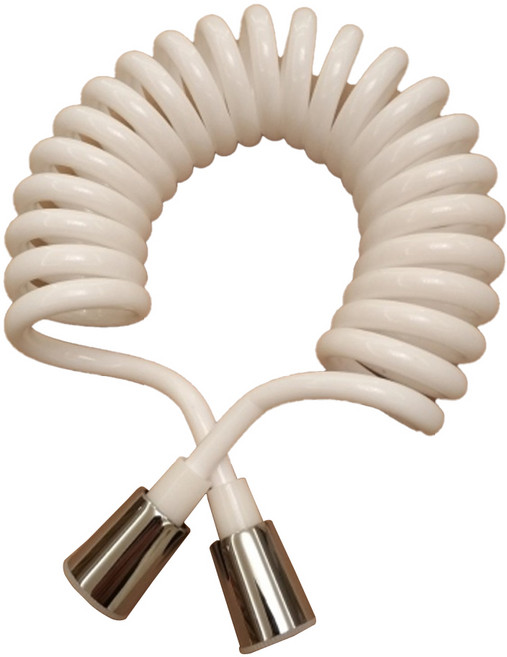 미란다 욕실청소 샤워코일호스, 화이트, 1.5m