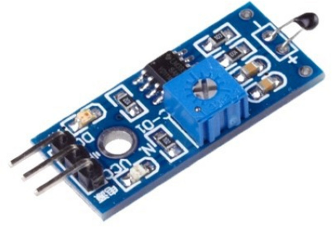 NTC熱敏電阻溫度感測器模組 適用Arduino樹莓派MCU開發板, 1個