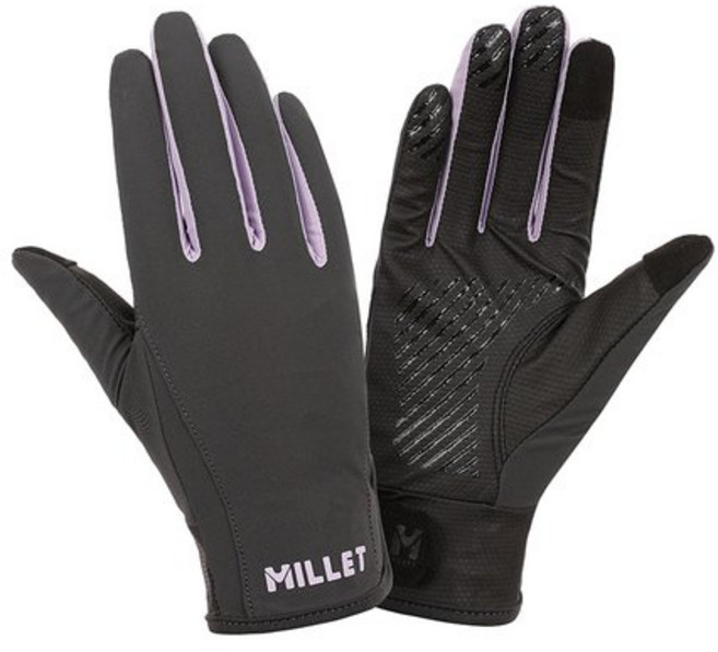 밀레 MILLET 봄 여성용 등산장갑 간절기 롱장갑, S, 1개