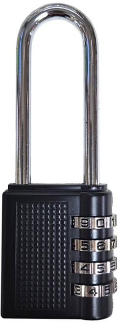 긴고리 4단 다이얼 비밀번호 자물쇠 B40L, 3개