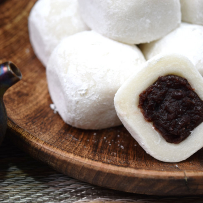 이든미 굳지않는 모찌 찹쌀떡 1.8kg 왕찹쌀떡 개별포장, 1.79kg, 1박스