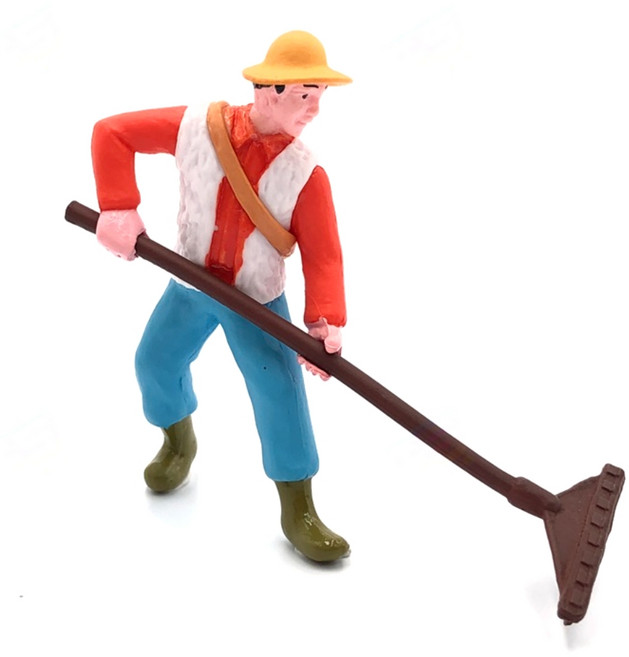 농장 모형 미니어처 애니멀 인테리어 스몰월드(농부)