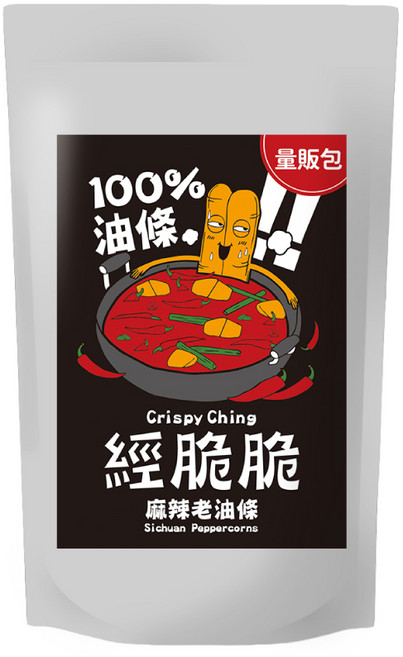 Crispy Ching 經脆脆 麻辣老油條 大容量分享包, 170g, 1個