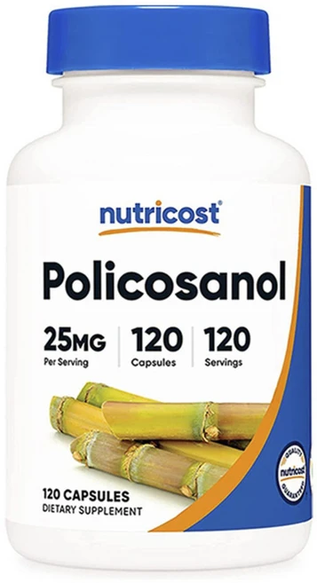 뉴트리코스트 폴리코사놀 25mg 캡슐, 120정, 1개 - 쿠팡