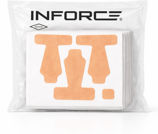 인포스 엄지손가락 통증 테이핑 밴드 압박 패치, 1세트