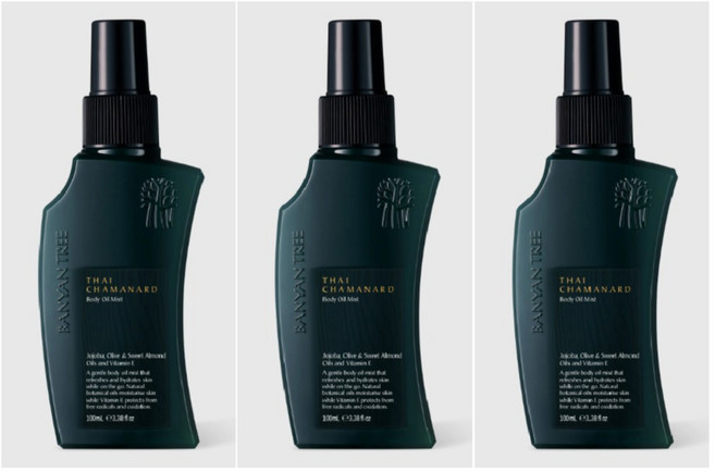 반얀트리 타이 차마나드 Thai Chamanard 바디 오일 미스트 100ml 3개
