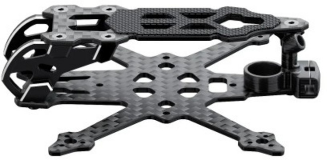 GEPRC GEP-TC18 프레임 키트 T-Cube18 드론 탄소 섬유 적합 DIY RC FPV Quadcopter 액세서리 부품