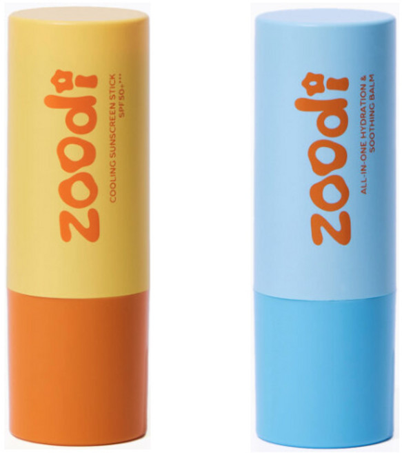 Zoodi 爆水保濕萬用棒 涼涼防曬棒 敏感肌適用, 1個, 爆水 舒緩萬用棒