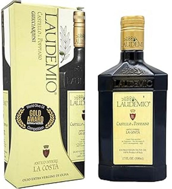 라우데미오 팝피노 토스카나 엑스트라 버진 올리브 오일, 1개, 500ml