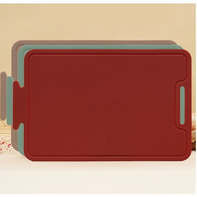 국산 실리콘 양면 향균 도마 중형 김치 생선 야채 두꺼운 도마, 레드(붉은김치전용), 상세페이지참조, 1개