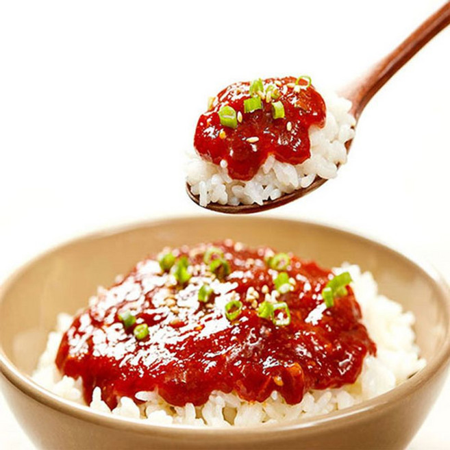 새담 게살가득 비비장 순살 양념게장, 5개, 250g