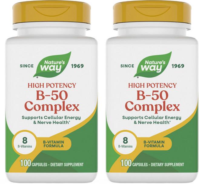 네이쳐스웨이 B-50 컴플렉스 캡슐, 2개, 100정