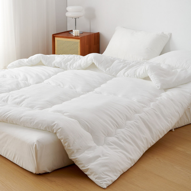 HOMERA 호메라 가을 겨울 호텔용 이불솜 차렵이불 겨울이불 가벼운 알레르기 방지 싱글 6색상