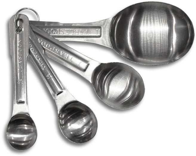 미넥스 PASTO 스테인레스 계량스푼 4P 세트