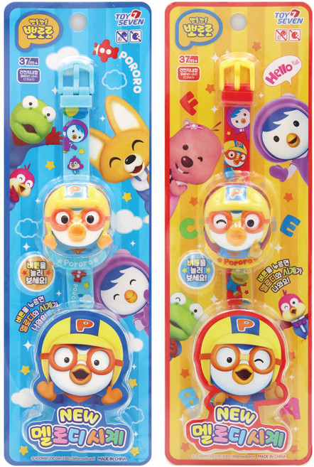 [토이세븐] 뽀로로 NEW 멜로디시계(랜덤), 단일옵션, 단일/상품