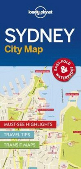 Lonely Planet City Map Sydney