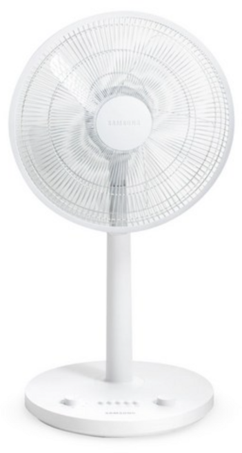 삼성전자 스탠드형 5엽 선풍기 화이트 35cm(14인치), SFN-X35GKWH