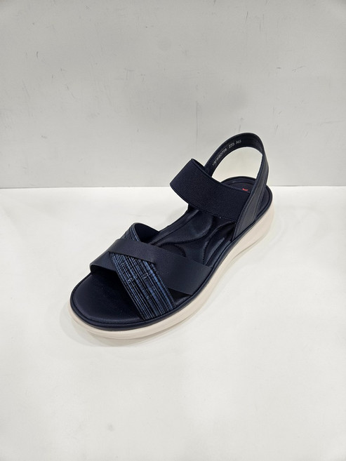 에스콰이아 에스콰이아 여성 초경량 발등밴드 샌들 굽높이3CM YAEMSD704NY_US