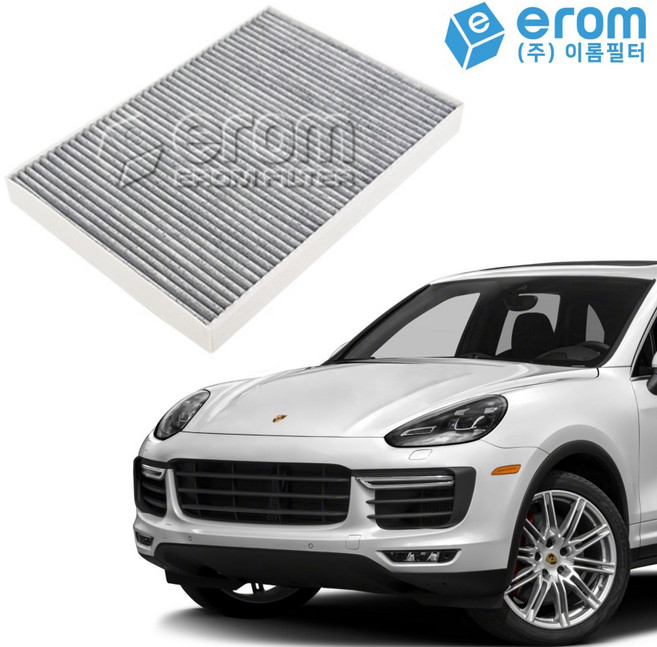 이롬필터 CUK31003 프리미엄 활성탄 에어컨필터, 1개, 포르쉐 카이엔 4.0 터보 (9YA) (18년~)