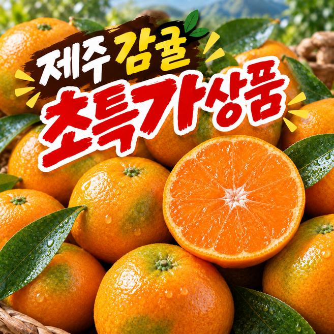 [노마진특가] 하루30박스한정 당도선별 제주 감귤, 1박스, 10kg